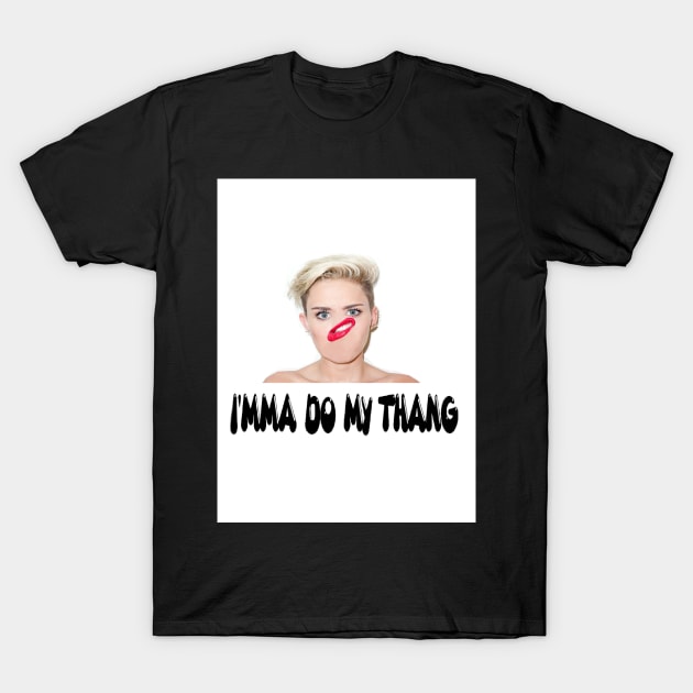 miley cyrus T-Shirt by funnypotatoe